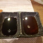 創彩和房ふじた - 醤油とポン酢