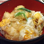 饂飩の四國 - 小海老天とじ丼