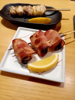 Kashibe - 牡蠣ベーコン巻 450円