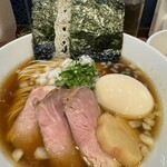 中華ソバ 篤々 - 特製煮干しソバ1,150円。スープが旨いんです。チャーシューの火入れも抜群！