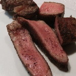 神戸牛炉釜炭焼ステーキ IDEA 銀座 - 前菜・牛タンの炭火焼