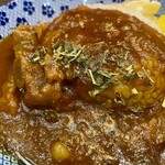 ヌードル＆スパイスカレー 今日の1番 - 本日のカレー(辛いけど甘いポークカレー) 