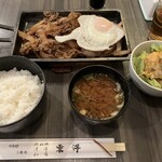 225172139 - じゅうじゅう焼き定食 225172139 - じゅうじゅう焼き定食
