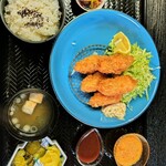 割烹まつ井 - ■カキフライ定食