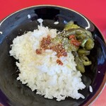 家系ラーメン 佐々喜家 - 無料ライス