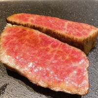 鉄板焼きWAGYU LIVERARY - A5黒毛和牛のステーキ（イチボ）