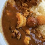 カレーハウス ＣｏＣｏ壱番屋 - 福神漬けとソースＯＮ