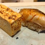 すしやのたい悟 - 玉子、穴子