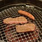 Shizuoka Sodachi - 静岡そだちのロースとモモ、金豚王のバラ肉