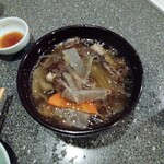 いわもと季節料理 - キノコ汁