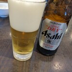 Yue Ji Howa - 瓶ビール（アサヒ）
