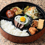 Japanese and Western Bento (boxed lunch)