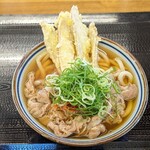 Sanuki Udon Eburidei - 肉・ごぼ天うどん 890円