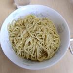 ラーメン二郎 - 麺アップ