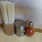 ラーメン二郎 - 卓上味変調味料