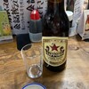 大衆酒場 斎藤 - 冷しビール 大ピン＋お通し