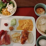 ホテルグランテラス仙台国分町　レストラン - とろろ芋に山形のダシまでありました。