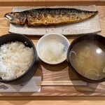 えびす焼魚食堂 - トロサバ塩焼き