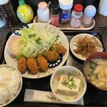 てんてん亭 - カキフライ定食880円