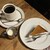 神田伯剌西爾 - 料理写真:コスタリカとサンマルクのケーキセット 900円