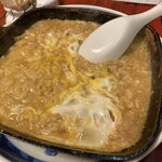 ぼたん - 卵がちょうど割下の味を薄めてくれて塩梅が良かった