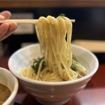 京つけめん つるかめ - 魚介醤油つけ麺 1,040円 (冷盛)