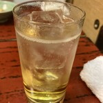 ぼたん - 梅酒のサイダー割り