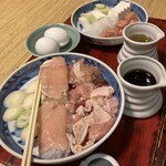 ぼたん - 薄い割下と濃い割下