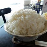 レストハウス 道草 - この御飯を見てくださいよ