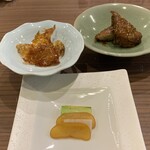 Ipeizukikka - 前菜が三品