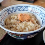 Kikusui - 甘塩鮭の炊き込みご飯