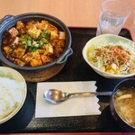 とんかつ屋 金太郎 - 麻婆豆腐定食