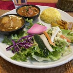 インド家庭料理 ラニ - ビックリするくらい美味しいサラダ