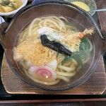 手打うどん錦 - 天鍋焼うどん