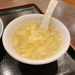 台湾小皿料理 阿里山 - 玉子スープ