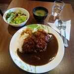 ハーモニー - 日替わりランチ 〜 チキンカツカレー セット