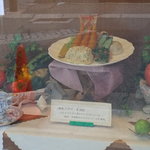 瑠美 - 店頭サンプルのエビフライ