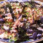 かどや - モダン焼き：ベーコンとチーズを入れましたが，外からはわかりませんね。