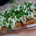 たこ姫 - 大量のネギとマヨネーズで、たこ焼きが見えない！！