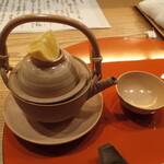 割烹一文 - 土瓶蒸し