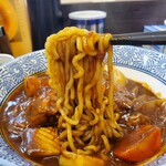 麺や 北町 - 麺は太麺
