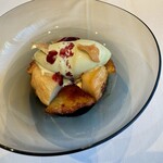 unito - デザート（タピオカのアイスクリーム、アップルとパイナップル）