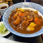 Menya Kitamachi - カレー南まぜそば　850円