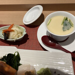 鮨政庭 - 茶碗蒸し