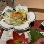 鮨政庭 - サラダ
