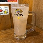 Kushikatsu Dengana - ピンクグレープフルーツサワー(240円)