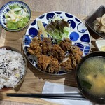 Fukumo Shokudou - 日替り定食(鶏の竜田揚げ)