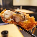 Imari - カキフライ 小さな牡蠣が 4、5個 くっついてあげられている