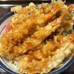 天丼てんや - かにと海老の冬天丼（小盛）　870円（税込）