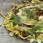 お好み焼き ふじや - 「和牛すじ肉･モダンの洋食焼き」 850円+200円(モダン)